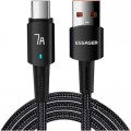 Essager Дата кабель USB 2.0 AM to USB-C 1.0m 100W black Essager (EXC7A-CG01-P)