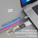 Promate Кабель Promate USB Type-C - USB Type-C (M/M), 5 A, 100 W, 1.2 м, Lucidline-CC120 Black (lucidline-cc120.black)