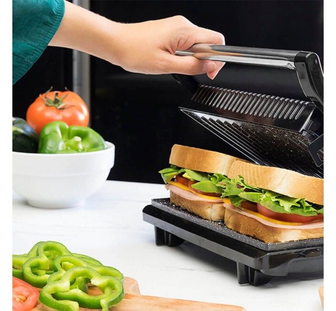 Cecotec Гриль Cecotec Rock`nGrill 750 Full Open CCTC-03011 (8435484030113)