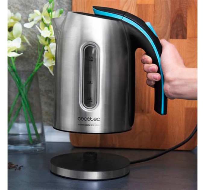 Cecotec Електрочайник Cecotec ThermoSense 270 Steel CCTC-01514 (8435484015141)