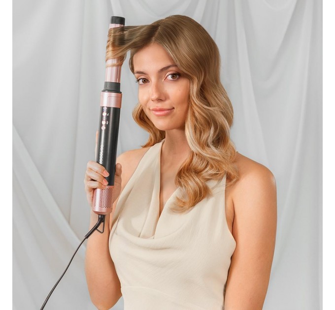 Cecotec Стайлер Cecotec Bamba CeramicCare 2in1 AirGlam Black (CCTC-00244)