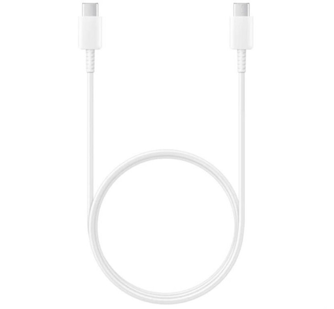 Samsung Кабель Samsung USB Type-C - USB Type-C (M/M), 1 м, White (EP-DA705BWRGRU) OEM