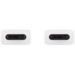 Samsung Кабель Samsung USB Type-C - USB Type-C (M/M), 1 м, White (EP-DA705BWRGRU) OEM