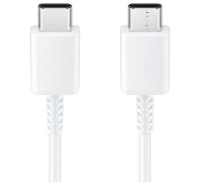Samsung Кабель Samsung USB Type-C - USB Type-C (M/M), 1 м, White (EP-DA705BWRGRU) OEM