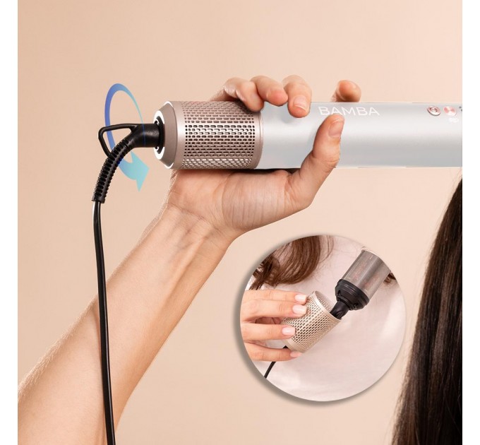 Cecotec Стайлер Cecotec Bamba CeramicCare AirGlam Champagne (CCTC-03465)