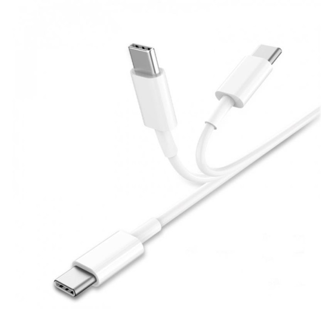 SkyDolphin Кабель SkyDolphin S57T USB Type-C - USB Type-C (M/M), PD 18W, 1 м, White (USB-000546)