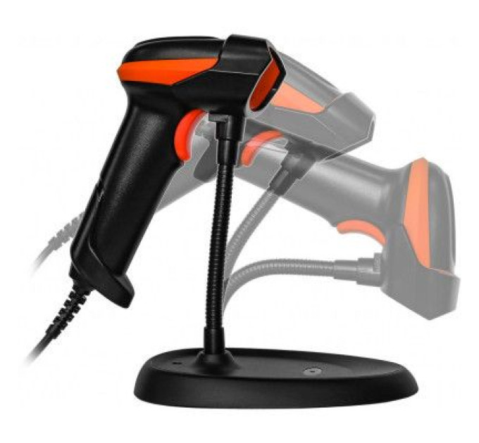 ІКС Сканер штрих-коду ІКС 3209/2D RS232, stand, BLACK (ІКС-3209-2D-RS232)
