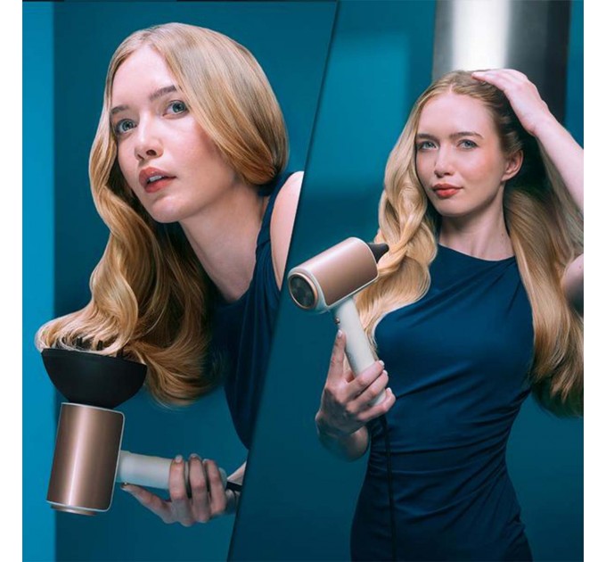 Cecotec Фен Cecotec DryGlam Nano Plasma Champagne (A01_EU01_101438)