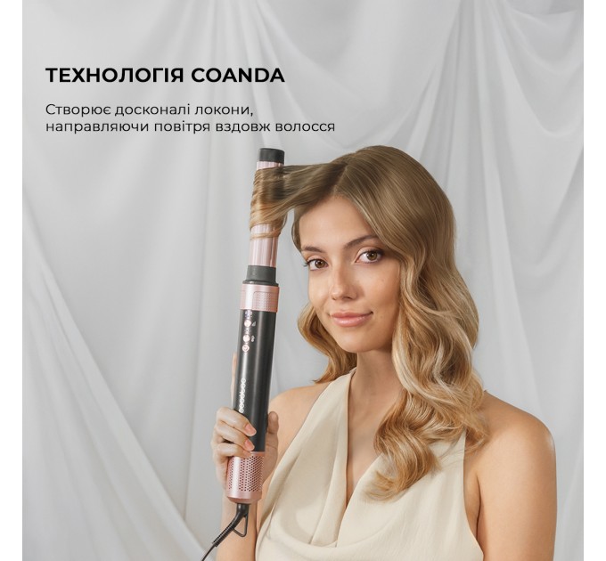 Cecotec Стайлер Cecotec Bamba CeramicCare 14in1 AirGlam Black (CCTC-00251)