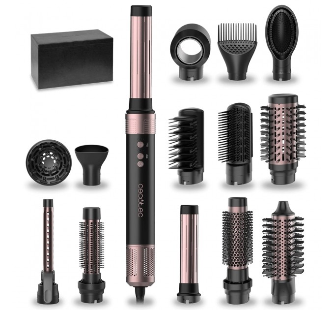Cecotec Стайлер Cecotec Bamba CeramicCare 14in1 AirGlam Black (CCTC-00251)