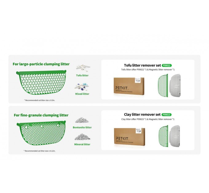 Petkit Набір (2 шт) магнітних решіток для лотків PETKIT P99023