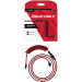 HyperX Кабель HyperX USB-A – USB-C, спіральний, 1.37 м Red/Black (6J677AA)