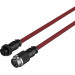 HyperX Кабель HyperX USB-A – USB-C, спіральний, 1.37 м Red/Black (6J677AA)