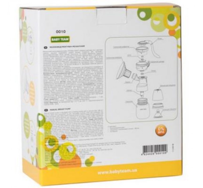 Baby Team Молоковідсмоктувач Baby Team Механічний (0010)