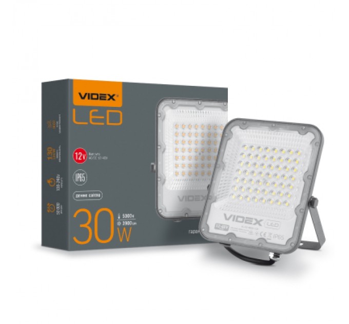 Videx Прожектор Videx LED PREMIUM VIDEX F2 30W 5000K (VL-F2-305G)