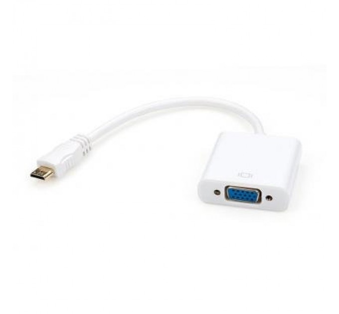 Vinga Перехідник HDMI C M to VGA F 0.15m Vinga (HDMICMVGAF-01)