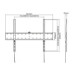 Gembird Кронштейн Gembird WM-70F-01 (VESA600х400)