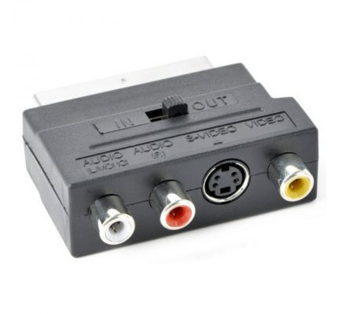 Cablexpert Адаптер SCART/RCA/S-VIDEO Cablexpert (CCV-4415)