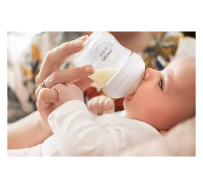 Philips AVENT Соска Philips AVENT Natural силіконова, Природний потік, 6 міс+, 2 ш (SCY966/02)