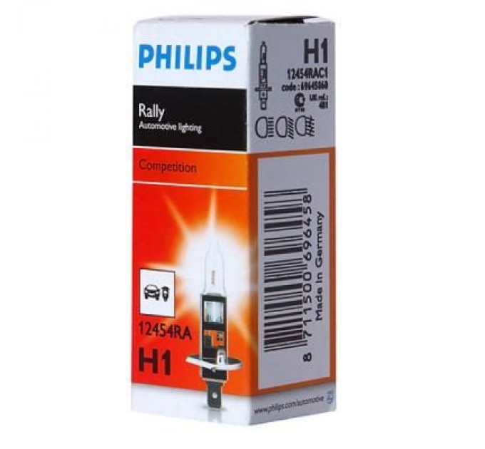 Philips Автолампа Philips галогенова 100W (12454 RA C1)