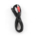 Cablexpert Аудіо-кабель Cablexpert 3.5 мм - 2хRCA (M/M), 2.5 м, Black (CCA-458-2.5M)