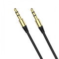 SkyDolphin Аудіо-кабель SkyDolphin SR07 3.5 мм - 3.5 мм (M/M), 1 м, Black (SDAUX-000052)