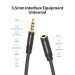 Vention Кабель Vention 3.5 мм - 3.5 мм (M/F), 2 м, Black (BHBBH)