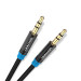 Vention Кабель Vention 3.5 мм - 3.5 мм (M/M), 1 м, Black (P350AC100-B-M)