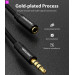 Vention Кабель Vention Audio 3.5 мм - 3.5 мм, M/F, 1 м, чорний (BHBBF)