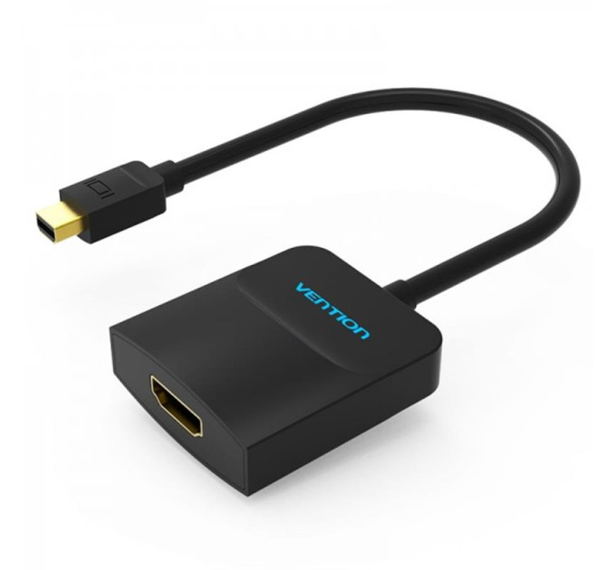 Vention Адаптер Vention mini DisplayPort - HDMI (M/F), 0.15 м, Black (HBCBB)