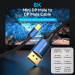 Vention Кабель Vention mini DisplayPort - DisplayPort (M/M), 1.5 м, Black (HCFLG)