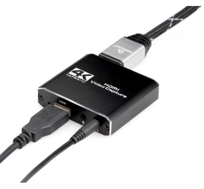 Cablexpert Адаптер Cablexpert HDMI - HDMI+USB+3.5 мм (F/F), Black (UHG-4K2-01)