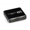 Cablexpert Адаптер Cablexpert HDMI - HDMI+USB+3.5 мм (F/F), Black (UHG-4K2-01)