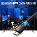 Vention Кабель Vention HDMI - HDMI V2.0 (M/M), 1 м, чорний (AACBF)