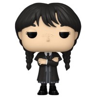 Фігурка Funko Pop серії Венздей - Венздей (чорне пальто) (86679)