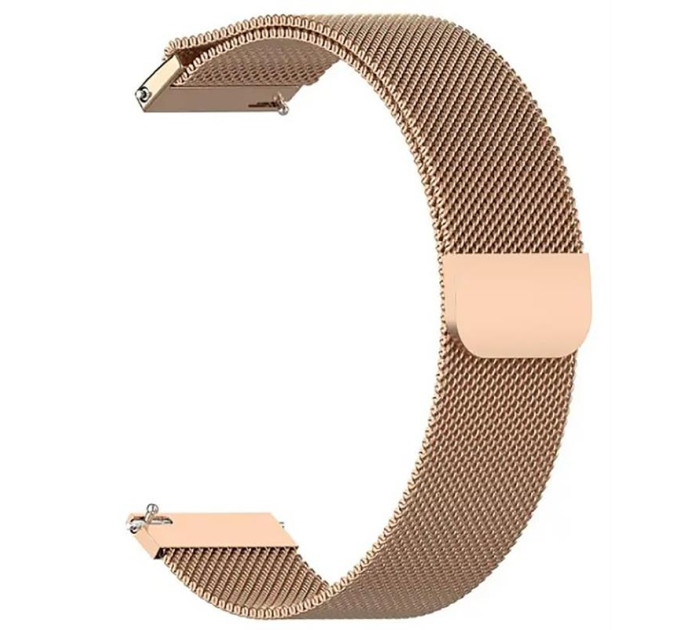 BeCover Ремінець BeCover Milanese Style для Amazfit Stratos (22mm)/Stratos 2/2S/3/Amazfit GTR 2/Amazfit GTR 47mm/Amazfit GTR Lite 47mm/Amazfit Nexo/Amazfit Pace/Amazfit GTR 3 Pro Brown (707728)