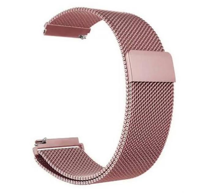 BeCover Ремінець BeCover Milanese Style для Amazfit Stratos (22mm)/Stratos 2/2S/3/Amazfit GTR 2/Amazfit GTR 47mm/Amazfit GTR Lite 47mm/Amazfit Nexo/Amazfit Pace/Amazfit GTR 3 Pro Red Wine (707733)