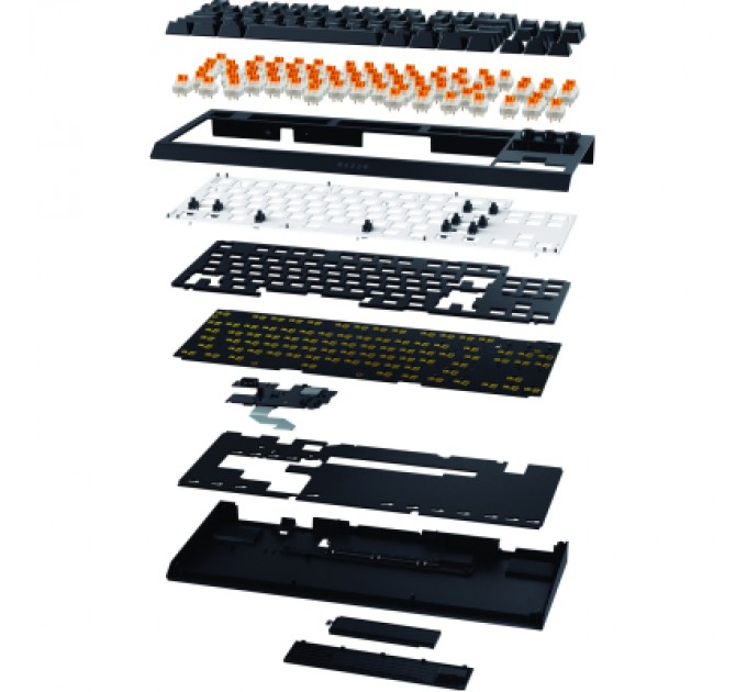 Razer Клавіатура Razer BlackWidow V4 Low-Profile TKL Wireless/Bluetooth/USB Green switch UA Black (RZ03-05450500-R3M1)