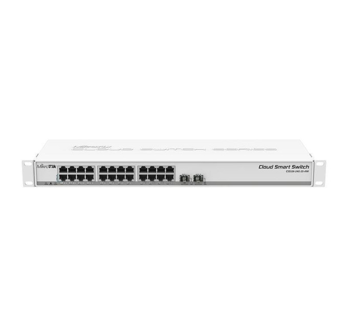 Mikrotik Комутатор мережевий Mikrotik CSS326-24G-2S+RM