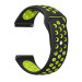 BeCover Ремінець BeCover Nike Style для Samsung Galaxy (20mm)/Watch 5/ Watch 4 40/44mm/Watch 4 Classic 42mm/Watch Active/Active 2 40/44mm/Watch 3 41mm/Gear S2/Classic/Gear Sport Black-Yellow (705697)