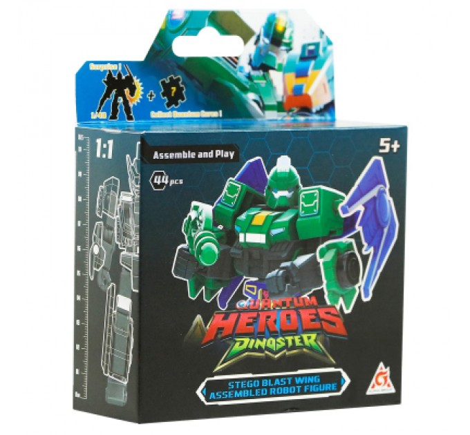 Dinoster Конструктор Dinoster Робот - Стего Бласт Вінг (EU580881A-2)