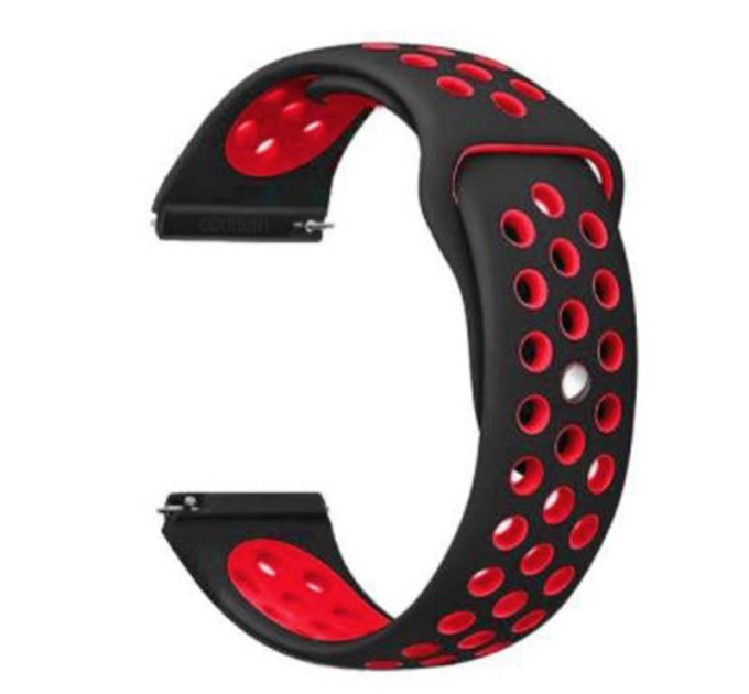 BeCover Ремінець BeCover Nike Style для Samsung Galaxy Watch 46mm/Watch 3 45mm/Gear S3 Classic/Gear S3 Frontier Black-Red (705785)