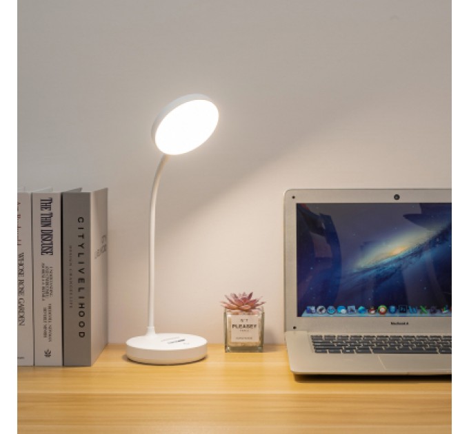 Eurolamp Настільна лампа Eurolamp 5W 400Lm 2800-6500K Type-C+Battery 2400mAh (LED-TLB-5W)