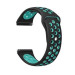 BeCover Ремінець BeCover Nike Style для Xiaomi Amazfit Bip/Bip Lite/Bip S Lite/GTR 42mm/GTS/TicWatch S2/TicWatch E Black-Blue (705701)