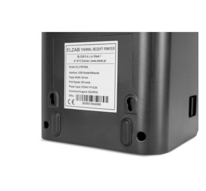 ELZAB Принтер чеків ELZAB ELZ-RP332A USB, RS232, Etharnet, Cutter (ELZ-RP332A)