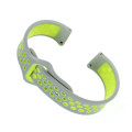 BeCover Ремінець BeCover Vents Style для Xiaomi iMi KW66/Mi Watch Color/Watch S1 Active/Haylou LS01/LS05 Grey-Green (705807)