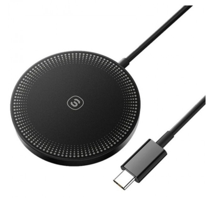 Essager Зарядний пристрій Essager 2-in-1 wireless charger 15W black (EWXCX-CF01-Z)