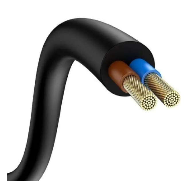 Baseus Зарядний пристрій Baseus 2xUSB-C 65W + 2xUSB GaN + cable USB-C to USB-C 100W 1.0m black (CCGP040101)