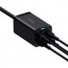 Baseus Зарядний пристрій Baseus 2xUSB-C 100W + 2xUSB GaN black (CCGP000101)
