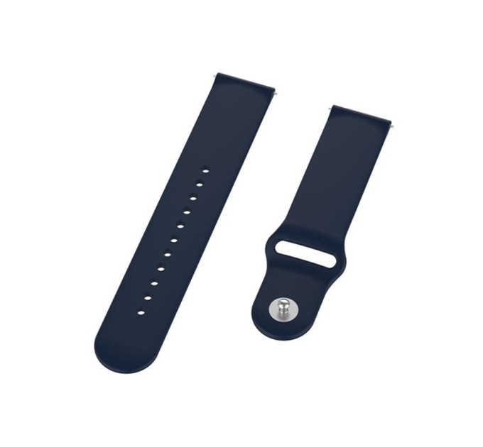 BeCover Силіконовий ремінець BeCover для Amazfit Stratos 1/2/2S/3/GTR 2/GTR 47mm/GTR Lite 47mm/Nexo/Pace Blue-Horizon (706379)